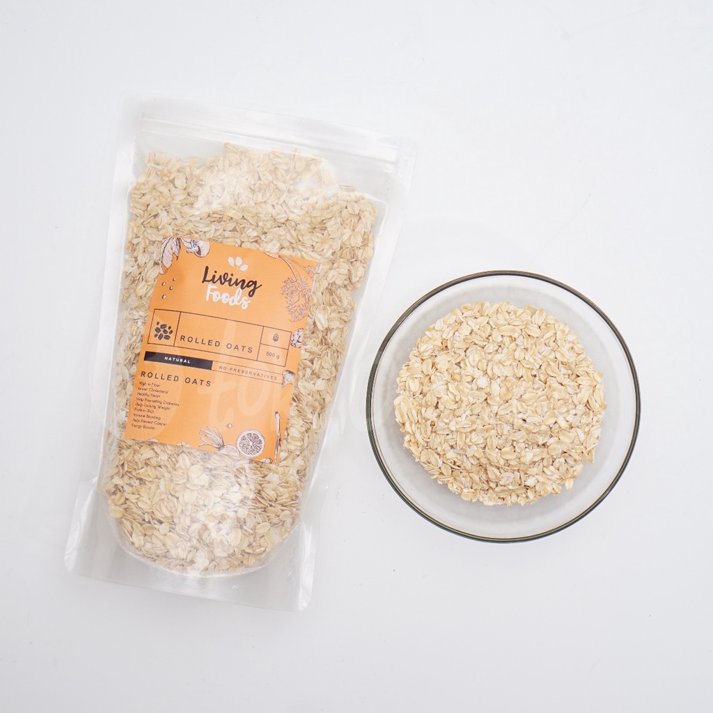 

RB22 Rolled Oat 500gr - Living Foods