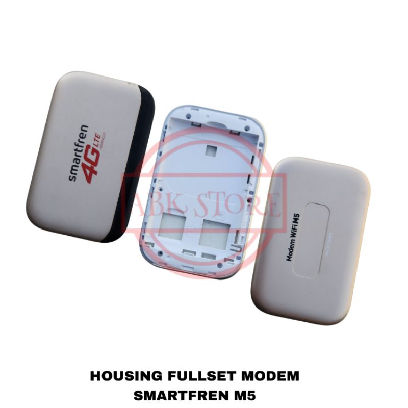 BACK CASING - KESING - HOUSING MODEM WIFI SMARTFREN M5 FULLSET