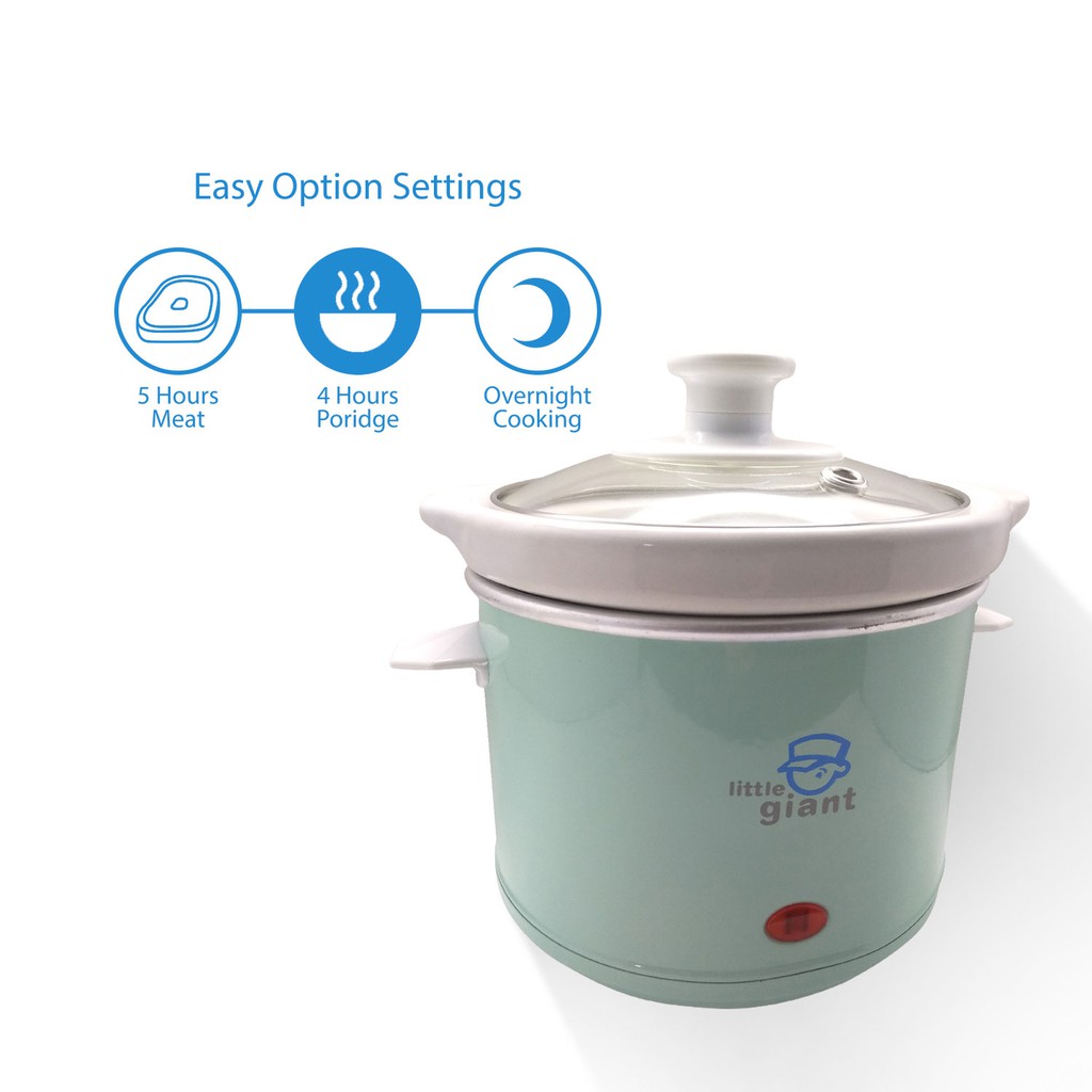 Little Giant Electrical Ceramic Crockery Pot 0.6 Liter LG.1806