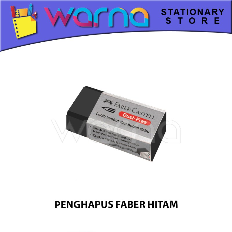 

PENGHAPUS STIP ERASER FABER CASTEL HITAM