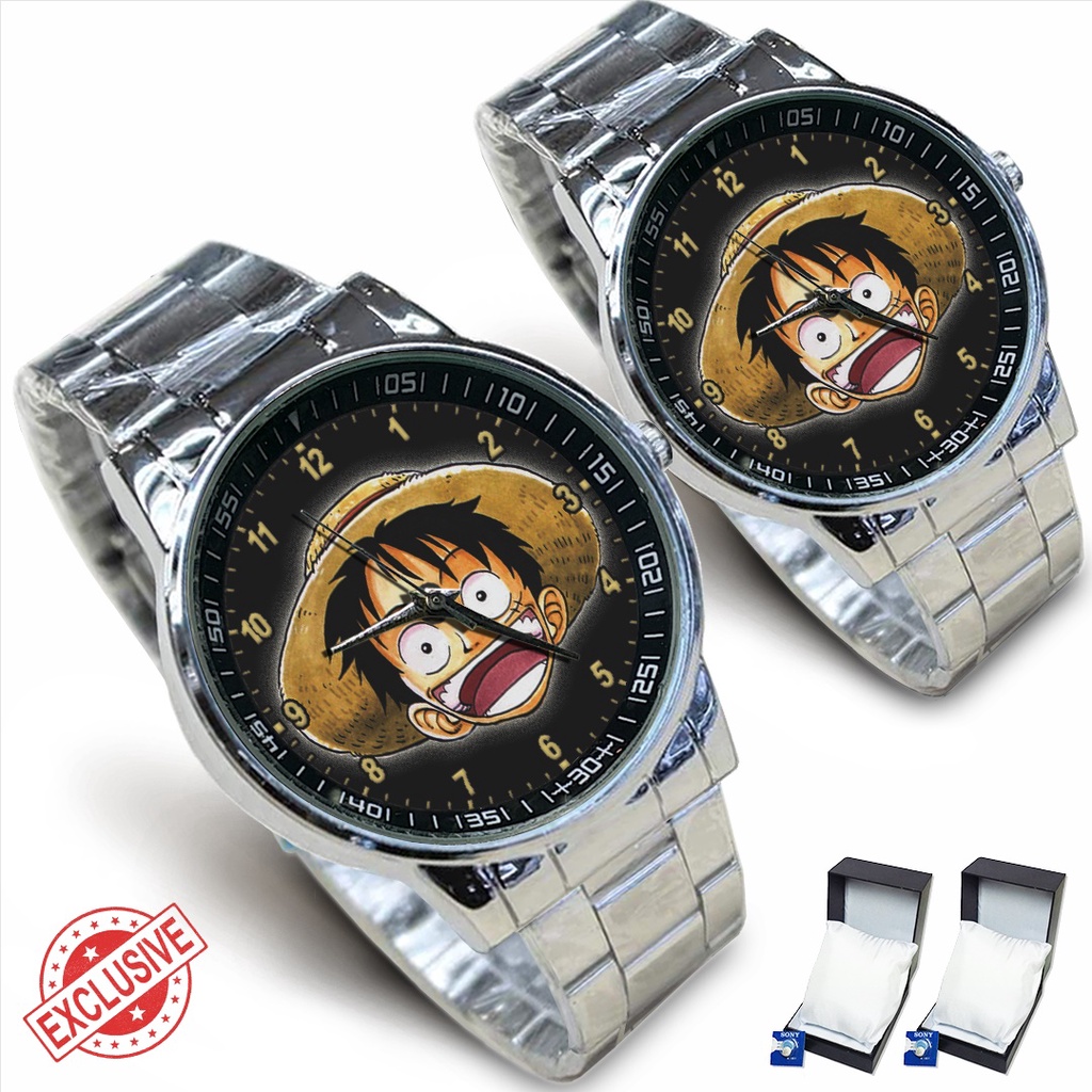 Jam Tangan Rantai Couple ONE PIECE - 3 (Special)