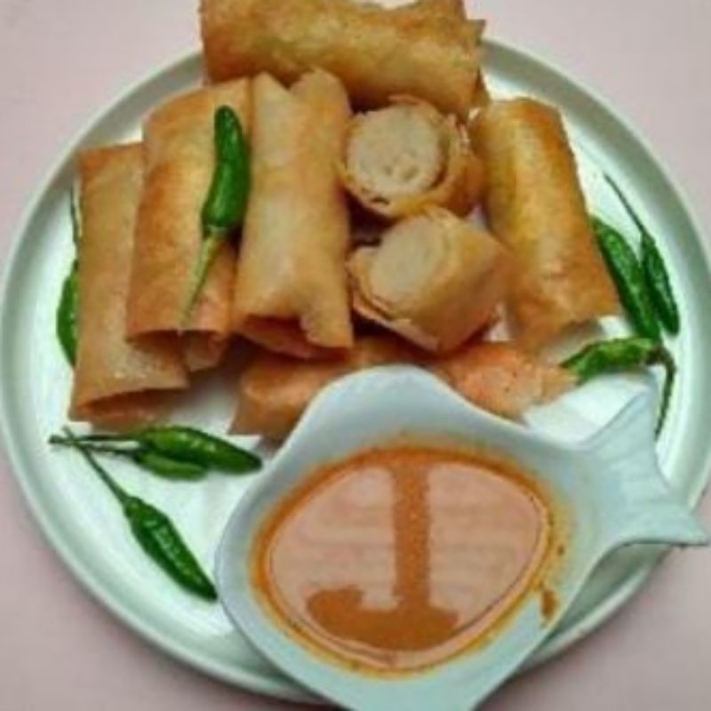 

OTAK-OTAK LUMPIA IKAN TENGGIRI ISI (10PCS)/PACK