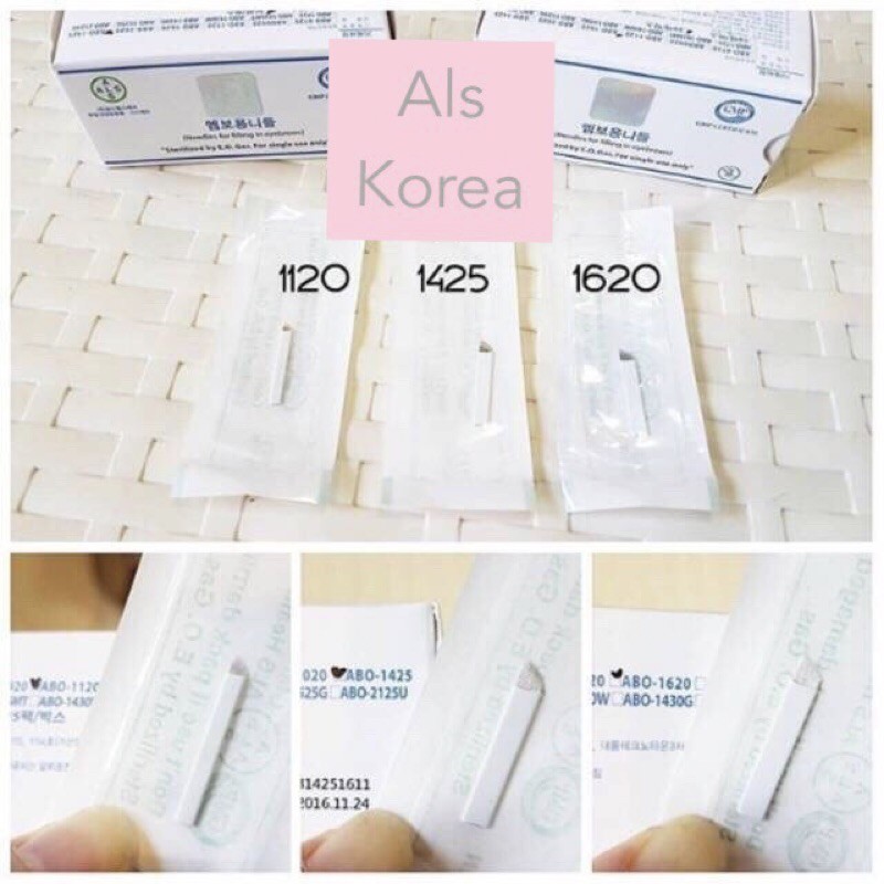 Jarum ALS  Blade Sulam Alis Manual Microblading ALS KOREA