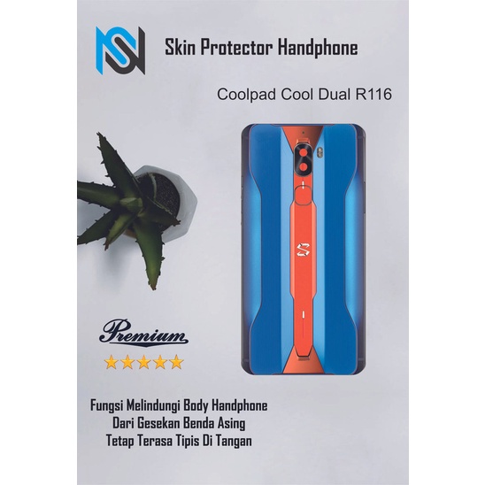 2pcs Garskin HP Coolpad Cool Dual R116 Motif VV - Custom motif via chat