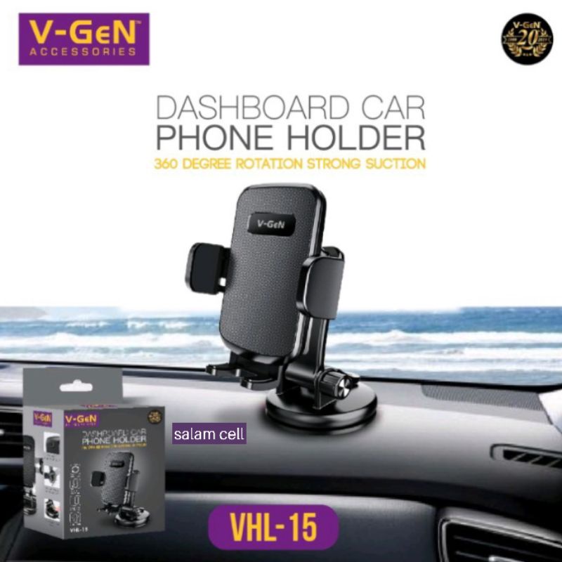 Dudukan hp Holder V-GEN VHL-15 Holder Mobil Original Vgen Vhl 15 Garansi Resmi