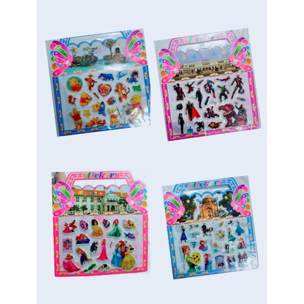 

stiker tas random karakter