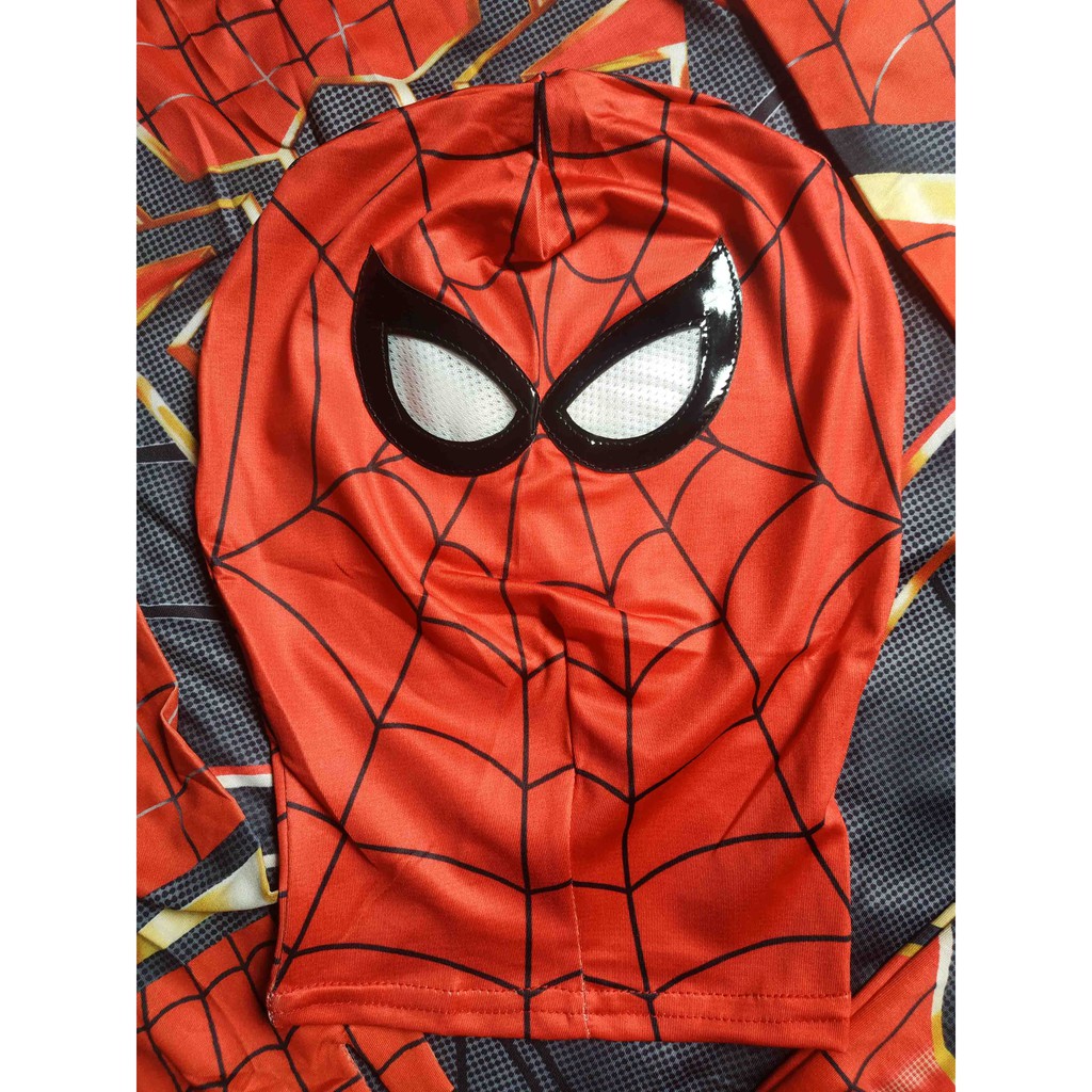 The Iron Spider Armor Costume Spiderman Kostum Real Import