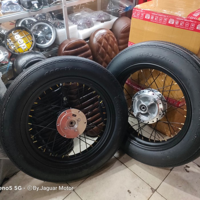 Ban Set Japstyle Megapro Mono Cakram Depan Belakang