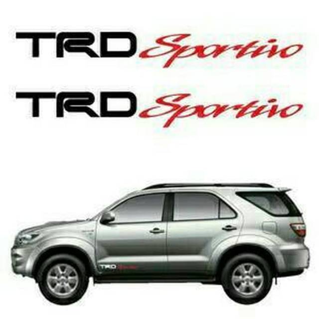 Stiker pintu TRD Sportivo universal