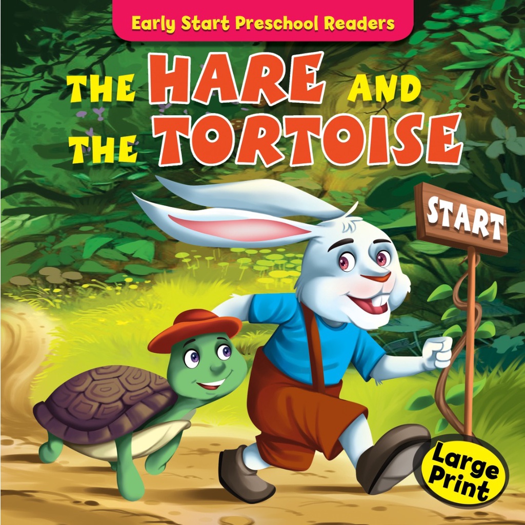[Mind To Mind] English Story Book - Early Start Preschool Readers Baby Books - The Hare And The Tort