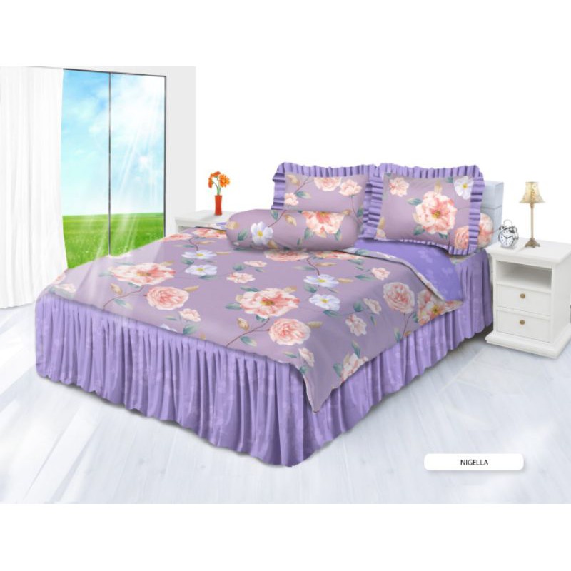 BEDCOVER MY LOVE NIGELLA SEPREI BERRUMBAI 