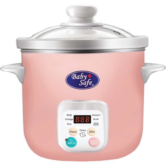 Makassar! Slow Cooker Baby Safe 1.5 L with Auto Menu LB06D