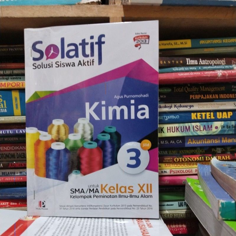 buku solatif kimia kelas 12/XII/3 sma/ma masmedia revisi
