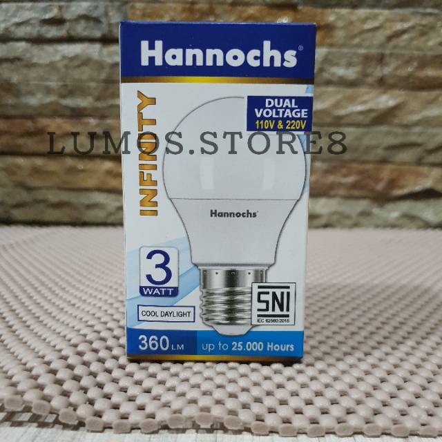 Lampu LED Hannochs 3 Watt INFINITY