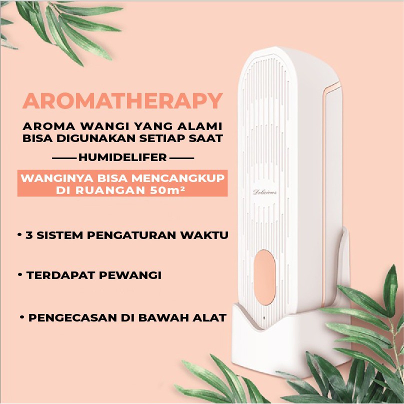 Diffuser Mini Aromaterapi Pewangi Ruangan FREE 1 Botol Essential Oil