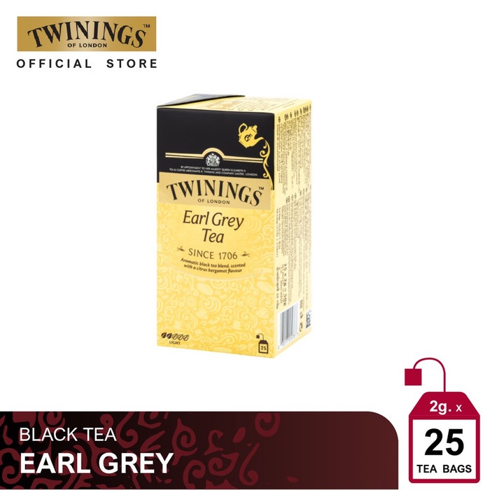 

kemasan-teh- twinings teh hitam celup rasa bergamot earl grey tea 25x2gr -teh-kemasan.