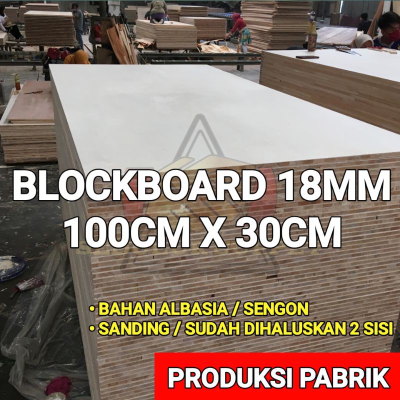 Jual Papan Kayu Blockboard Mm Albasia Uty Ukuran X Cm Block