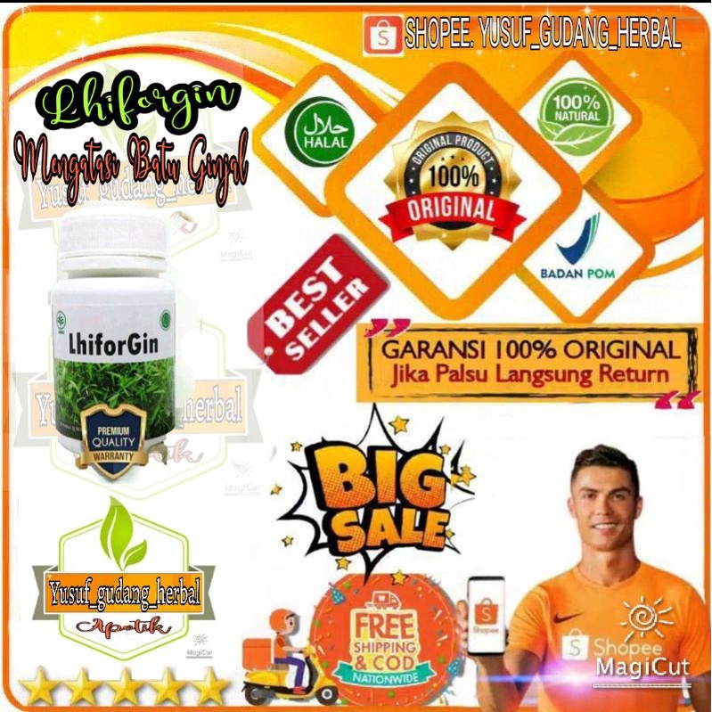 Lhiforgin Liza Herbal Mengatasi Batu Ginjal Sampai Tuntas ASLI BPOM