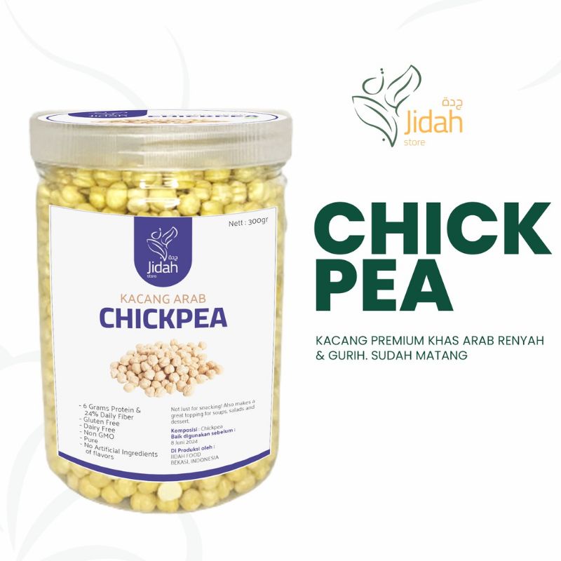 

Kacang Arab Chickpeas Premium Gurih Matang Garbanzo kabul kacang hummus haji