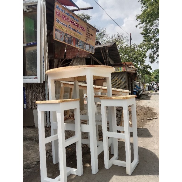 meja cafe meja bar kayu jati belanda