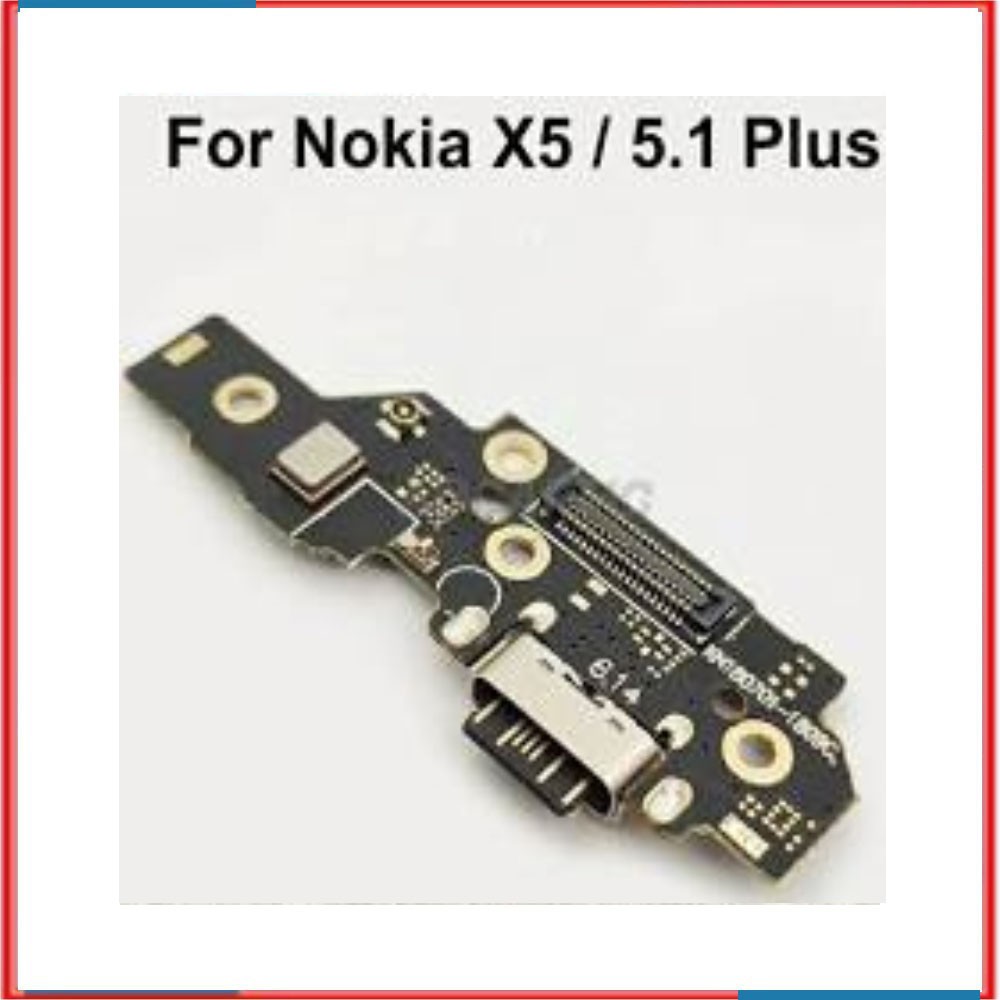 KONEKTOR CAS NOKIA 5.1 PLUS X5 TA1105 BOARD CHARGER NOKIA 5.1 PLUS