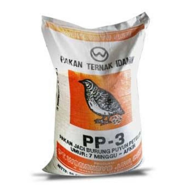 Pakan Pur Burung Puyuh PP-3 1Kg