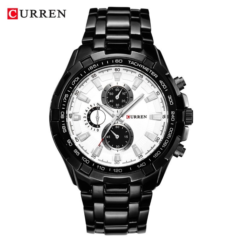 COD!! CURREN 8023 ORIGINAL Jam Tangan Pria CURREN Analog Chrono Tidak Aktif