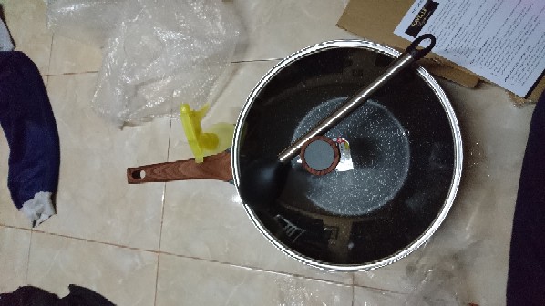 Ravelle Royale Wok - Wok With Lid 32 Cm- Wok Dengan Tutup