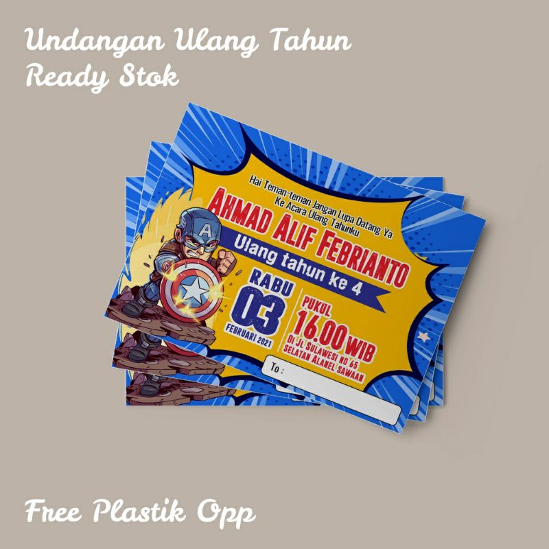 

undangan ulang tahun anak