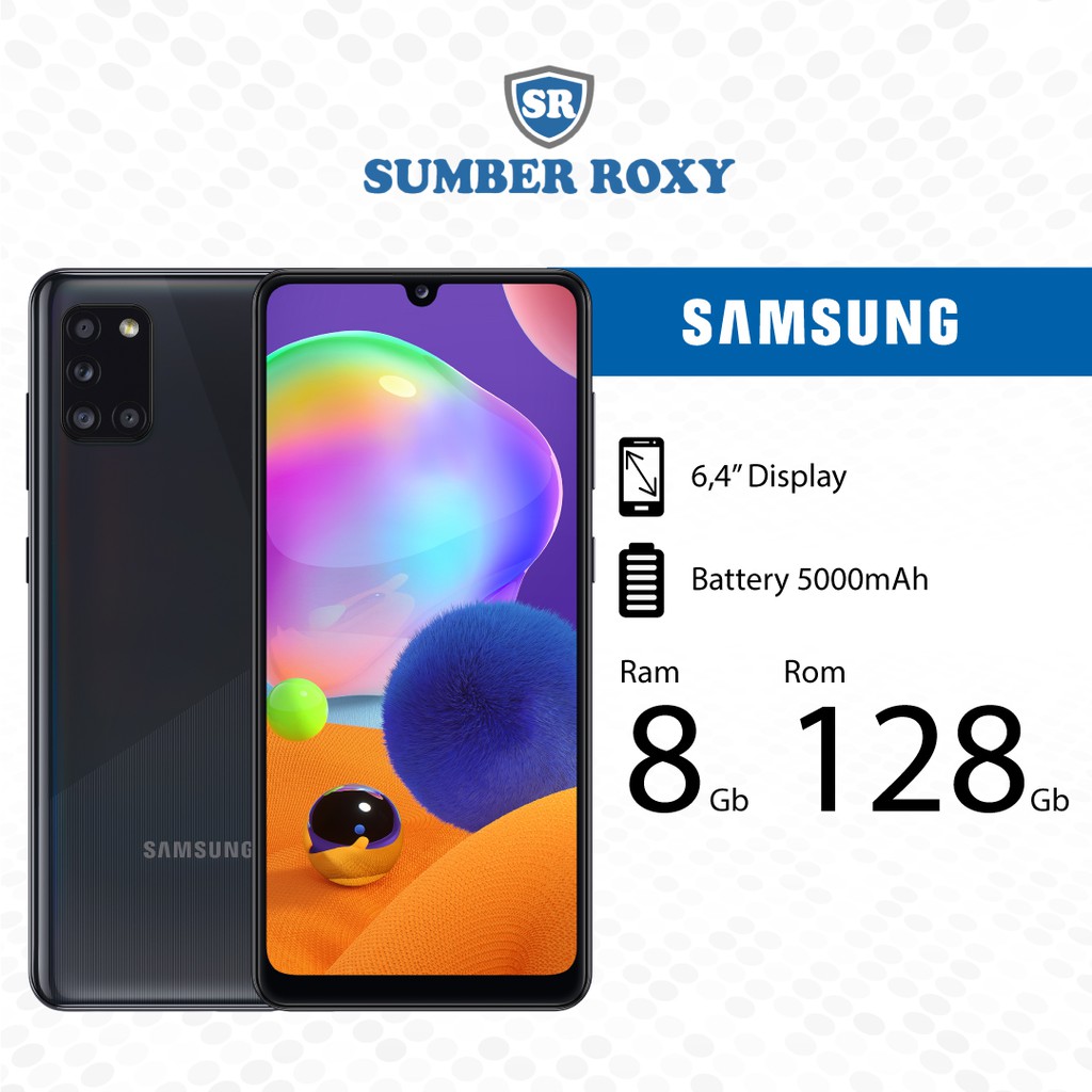 Samsung Galaxy A31 8/128 GB (RAM 8 GB / 128GB) - Garansi Resmi Samsung Indonesia SEIN