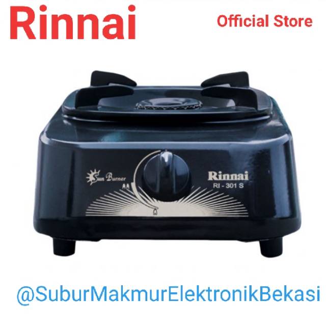 Kompor Gas Rinnai 1 Tungku RI-301S