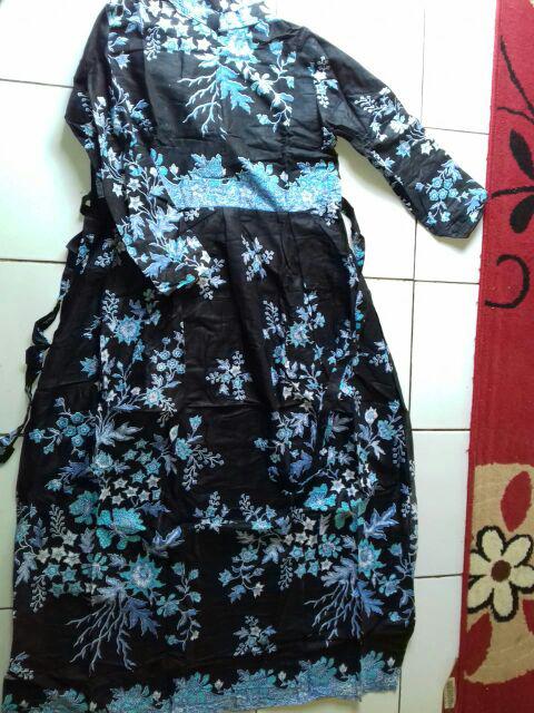 Maura Couple - Sania Ruffle Batik Couple Ori Ndoro Jowi Dnt Garansi