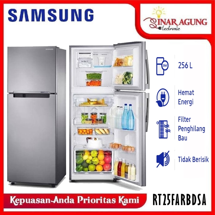 Jual SAMSUNG Kulkas 2 Pintu [256 L] RT25FARBDSA DIGITAL INVERTER RESMI