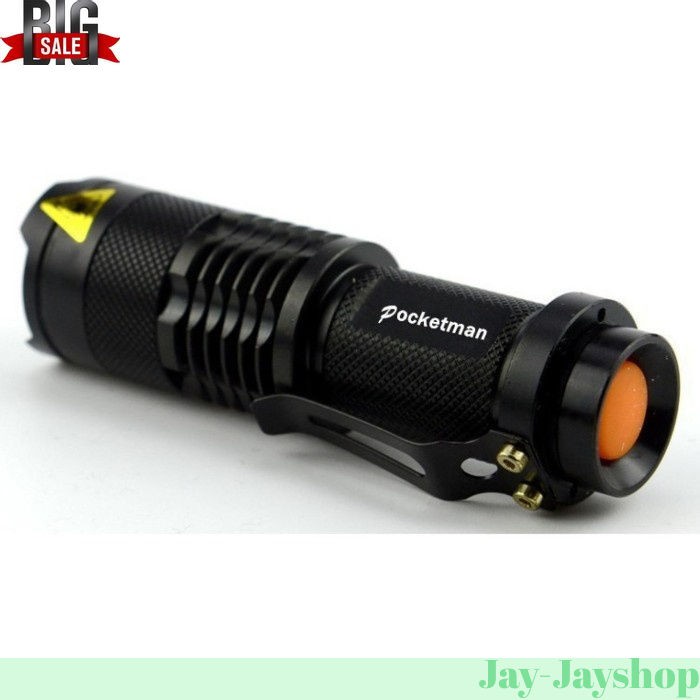 Senter LED 2000 Lumens Waterproof Pocketman LARIS