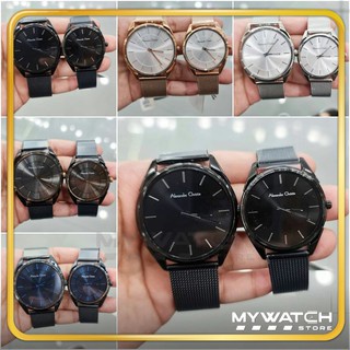 Jam Tangan Wanita AC 8626 Tali Pasir Tipis Terbaru ORI Alexander Christie Couple