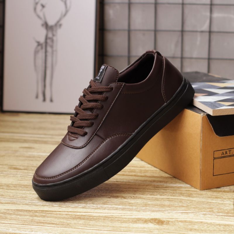 SEPATU CASUAL PRIA - SHADOW ISLAND ROVER - Sepatu Casual Loafers Pria Original Distro Kerja Gaya Jalan2 Santai