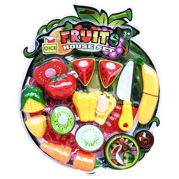 FRUIT HOUSE SET MAINAN POTONG SAYUR