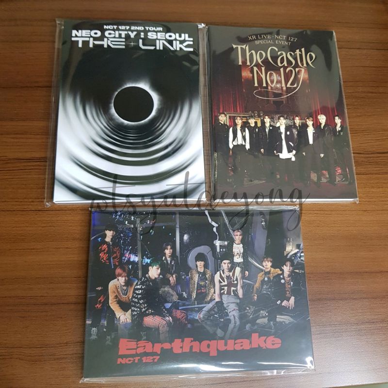 POSTCARD Fullset NCT 127 Neo City The Link XR Live The Castle Earthquake