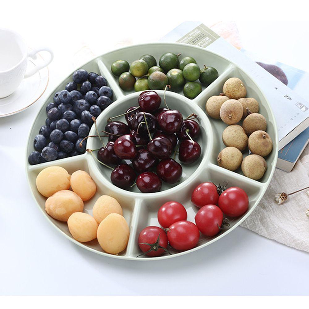 Wonder Dried Fruit tray Dapur Rumah Tahan Lama Desktop Fruits Organizer Desain Sederhana Piring Buah