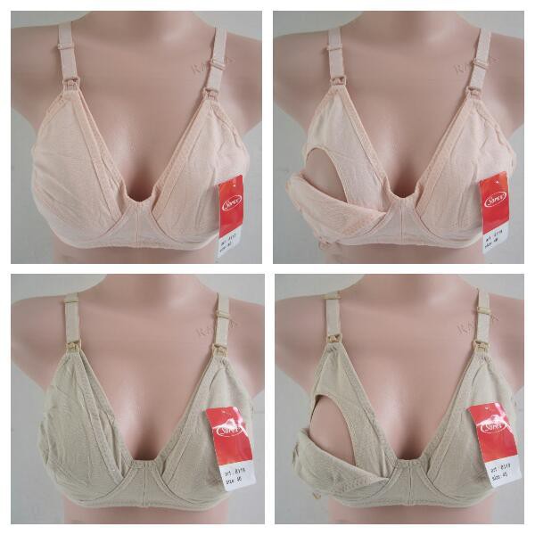 Sorex 8119 BH Bra Wanita Menyusui Sorex Asli Original / Maternity Bra Sorex Tanpa Kawat Dan Busa