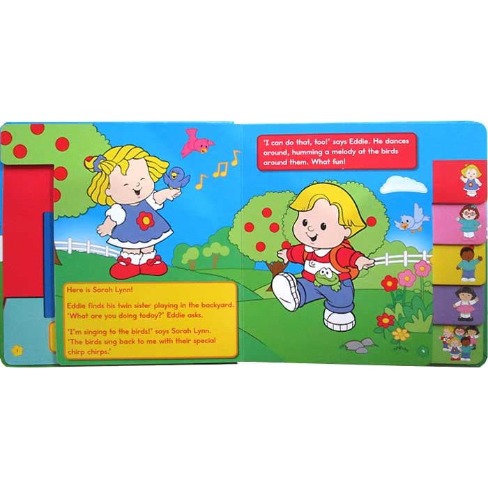 Fisher Price Little People My Little World - A Tabbed Book Adventure