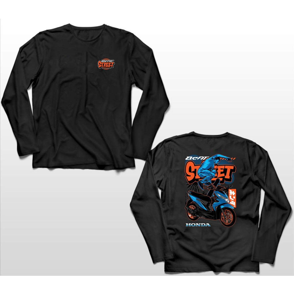 KAOS LENGAN PANJANG HONDA BEAT STREET SKATER BIG SIZE JUMBO