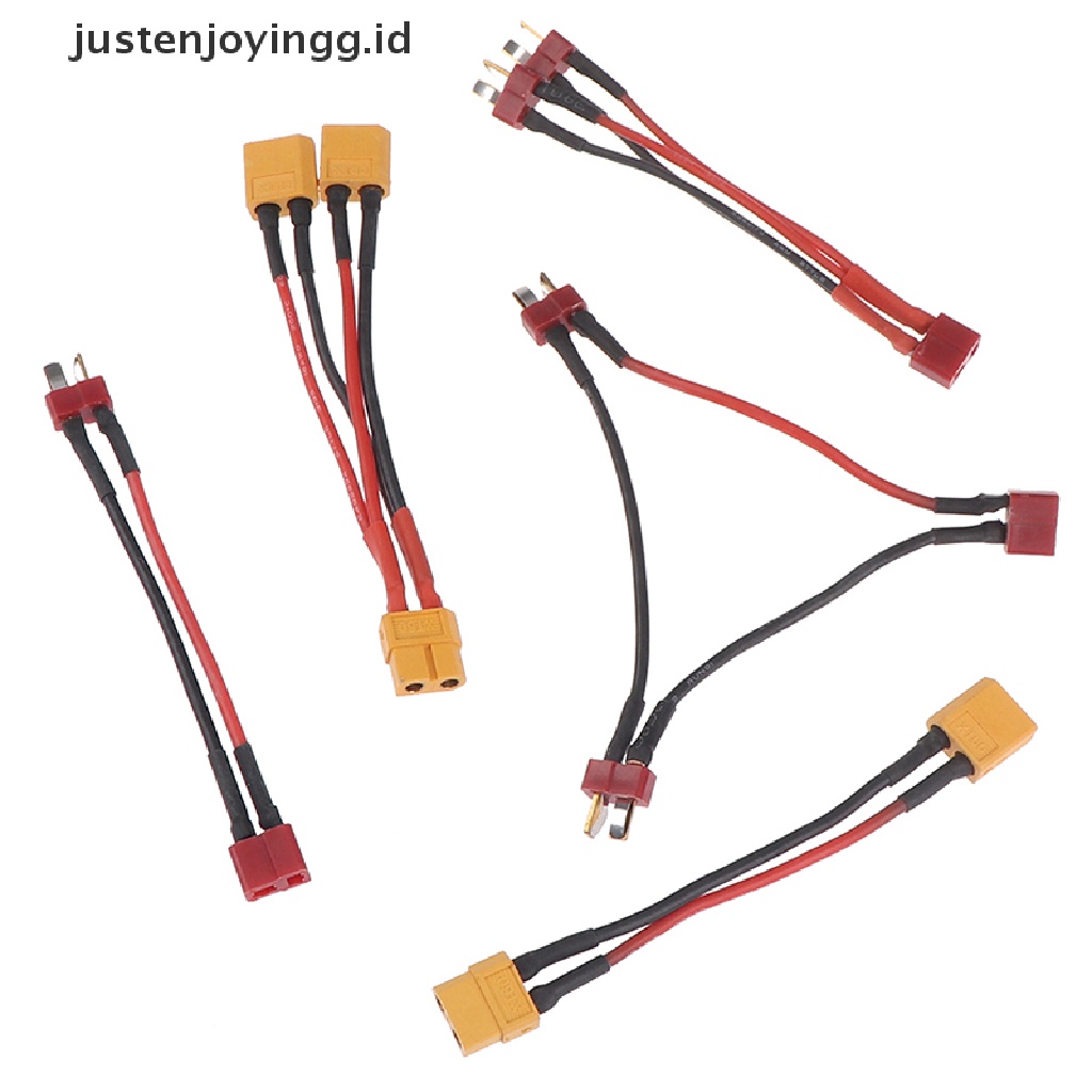 Kabel Konektor splitter Y parallel deans T plug Seri justenjoyingg.id / XT60