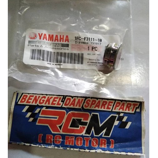 TUTUP AS SHOCK DEPAN MIOJ MIO GT SOUL GT FINO FI XRIDE FORCE  MX KING ORI YAMAHA ASLI 1FC-F3111-10