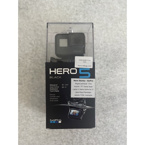 KAMERA GOPRO HERO 5 SECOND