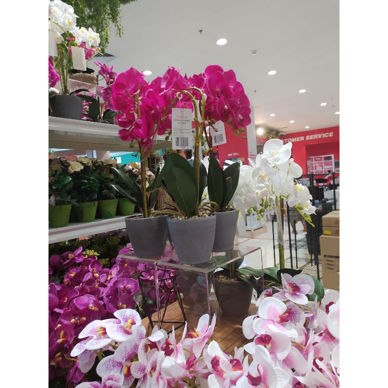 ANGGREK ARTIFICIAL/ARTIFICIAL FLOWER/ANGGREK TIRUAN/BUNGA ARTIFICIAL