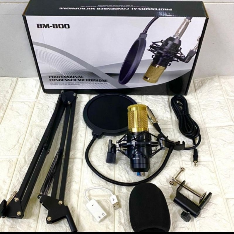 Mic Podcast Bm800 satu set