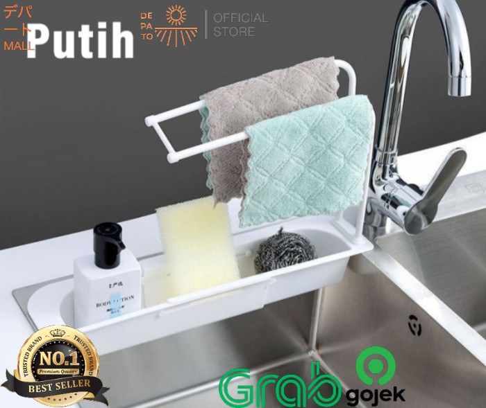 PROMO Tempat Spons Cuci Piring Gantung/Rak penyimpanan Spons Cuci Piring