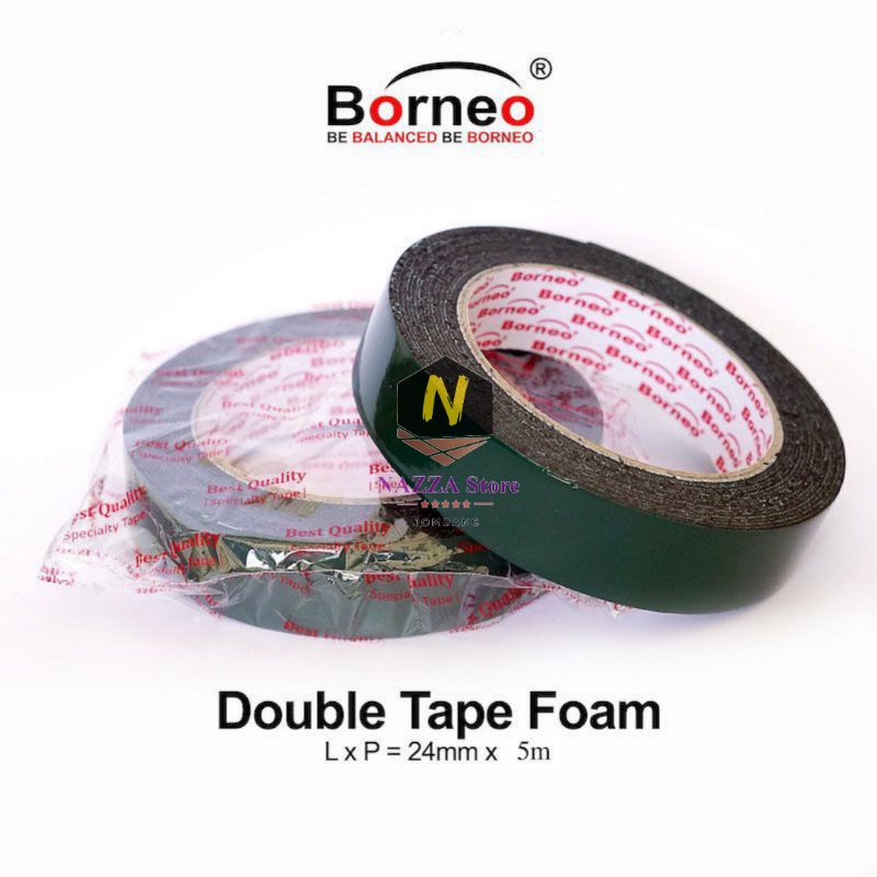 

BORNEO Double Tape foam 24mm x 5 m