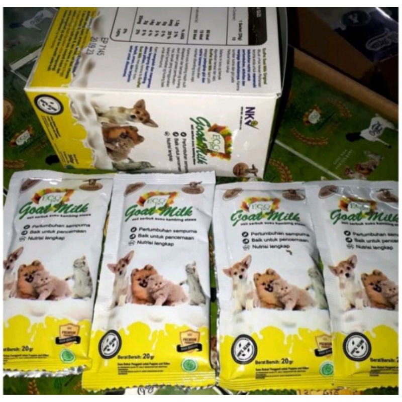 Susu kucing Goat Milk Original 20gr susu anak kucing kitten milk